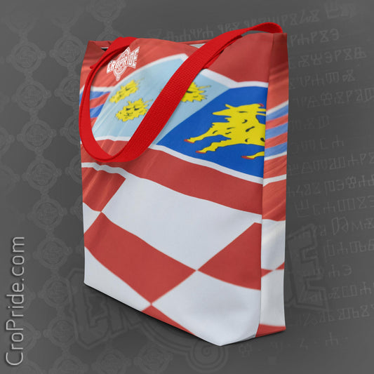 Croatian Flag Tote Bag: Embrace Your Heritage & Carry Croatian Spirit