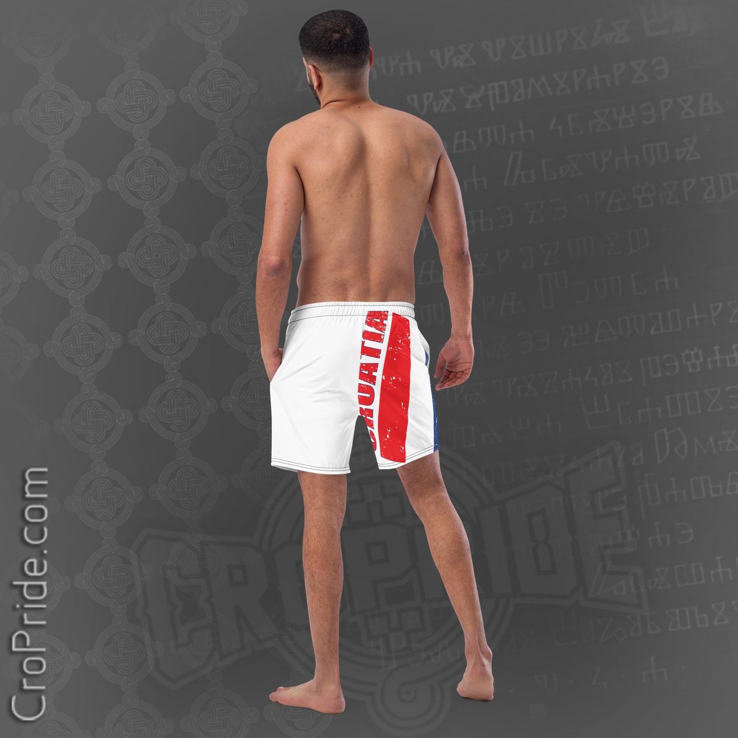 Croatian Swimtrunks - Flaunt Your Identity with CroPride Gear Swimwear
