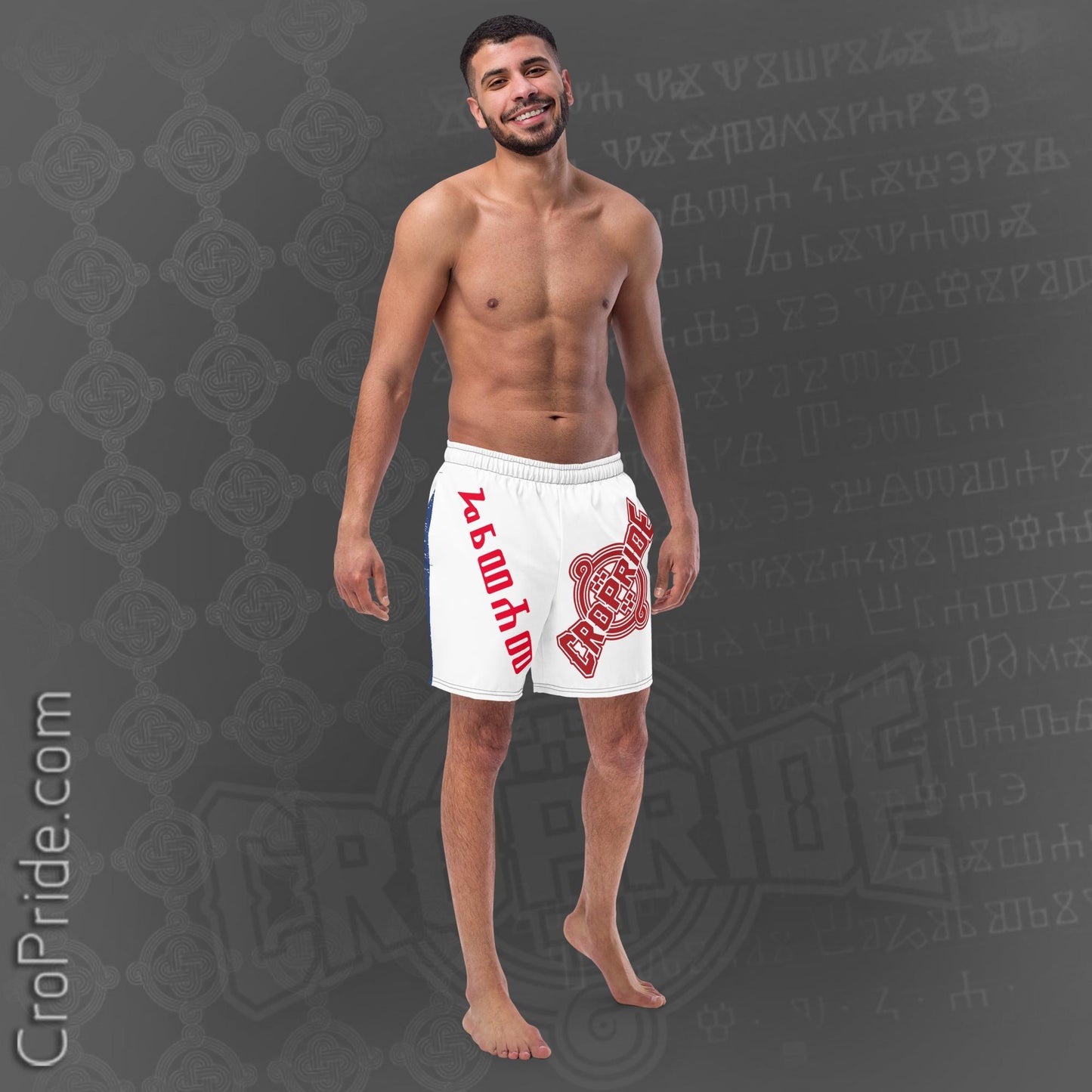 Croatian Swimtrunks - Flaunt Your Identity with CroPride Gear Swimwear