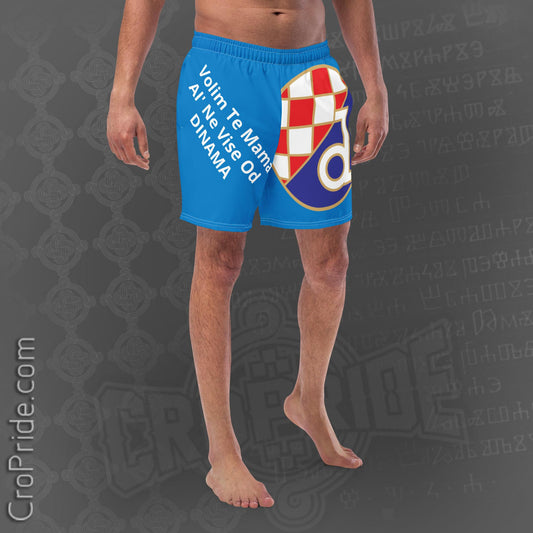 Dinamo Zagreb Men's Swim Trunks with UPF 50+ and Quick-Drying Fabric