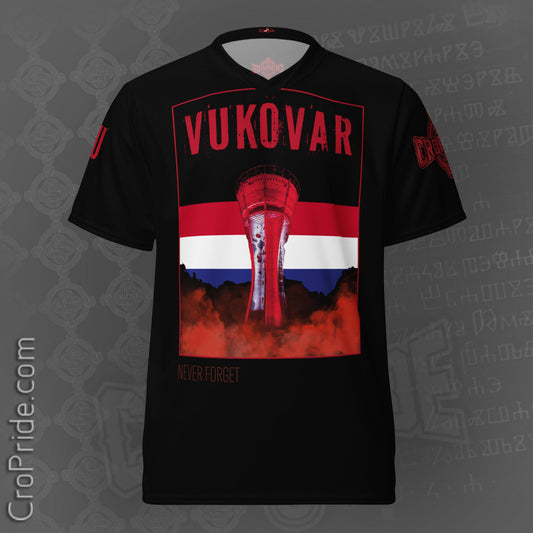 Vukovar Croatia Resilience Jersey by CroPride Gear