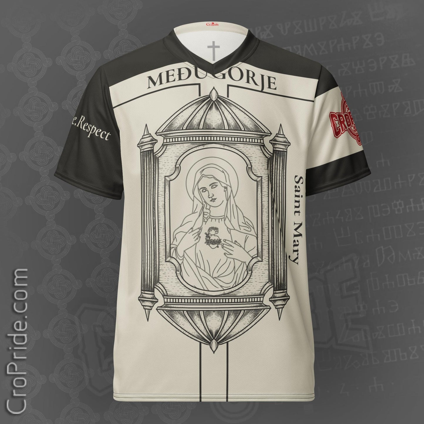 Medjugorje-CroPride Gear Jersey - Breathable, Moisture-Wicking, Regular Fit