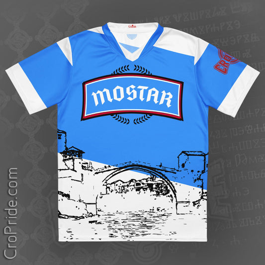 CroPride Gear All Over Print Jersey Representing Mostar Hercegovina
