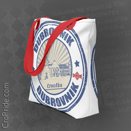 Dubrovnik Croatia Tote Bag - Stylish & Durable, 15" × 15"