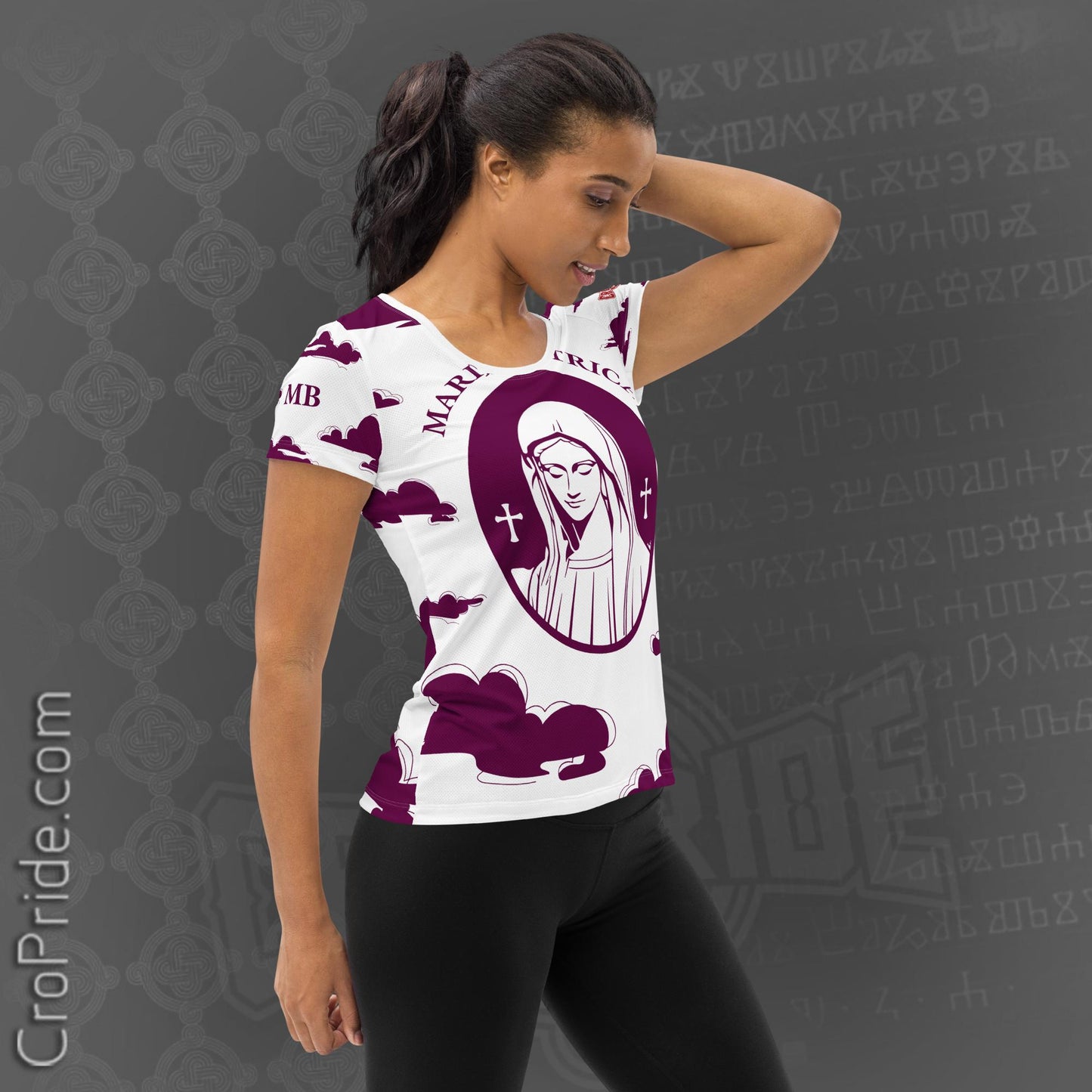 Marija Bistrica-CroPride Gear Designed Jersey - Moisture-Wicking & Comfortable Fit