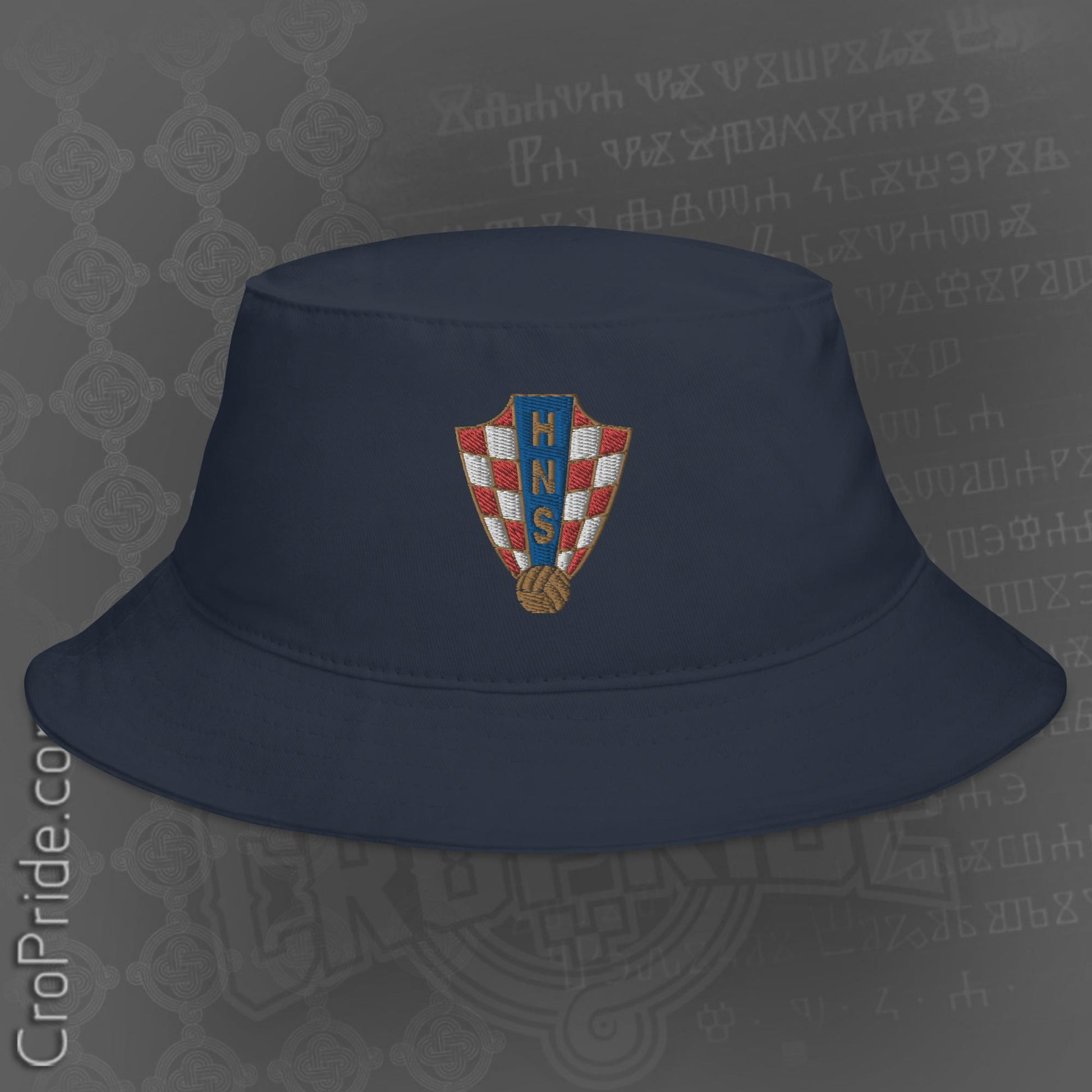 Croatian Hat: HNS Vatreni Bucket Hat by CroPride Gear