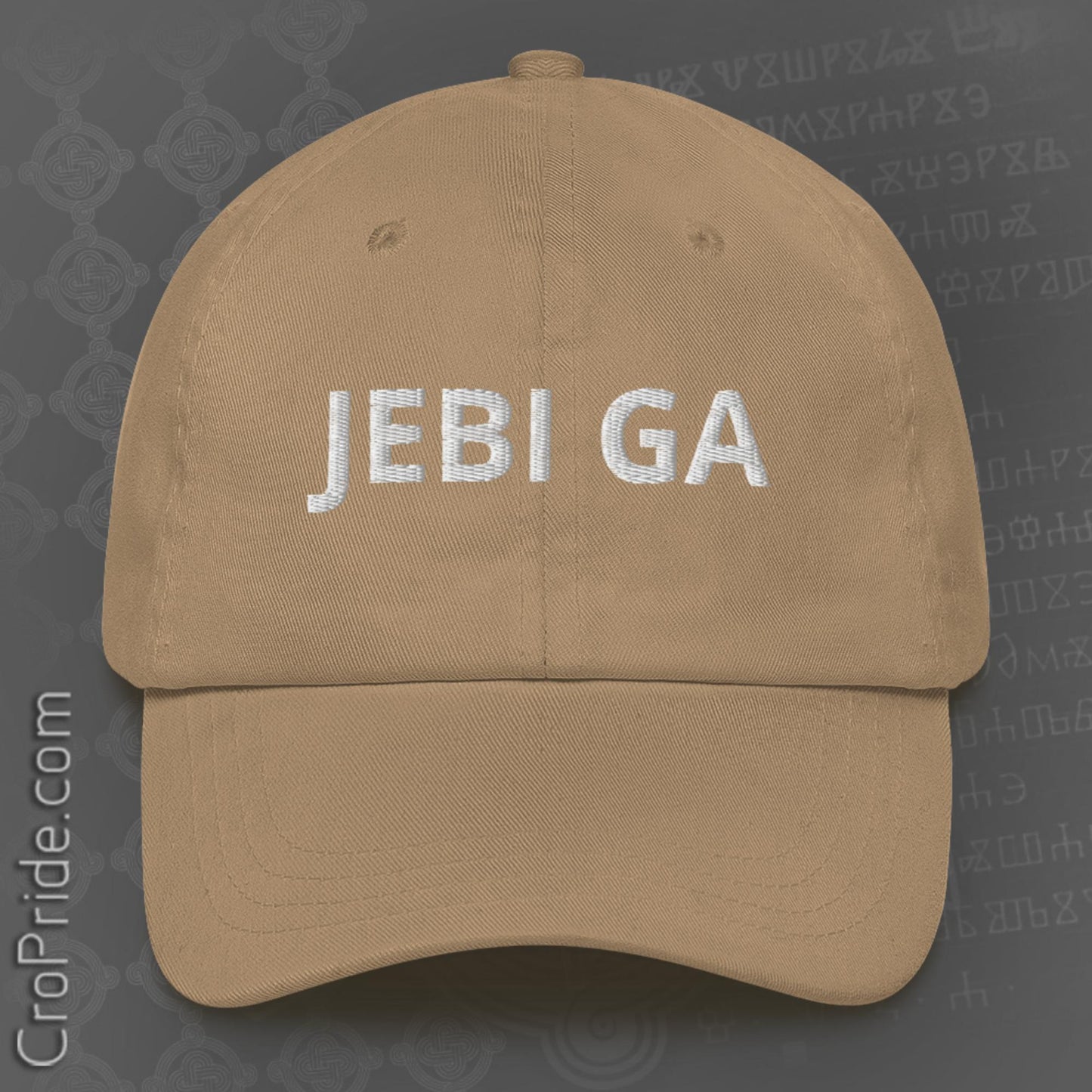 CroPride Gear "Jebi Ga" Hat - Make a Bold Statement