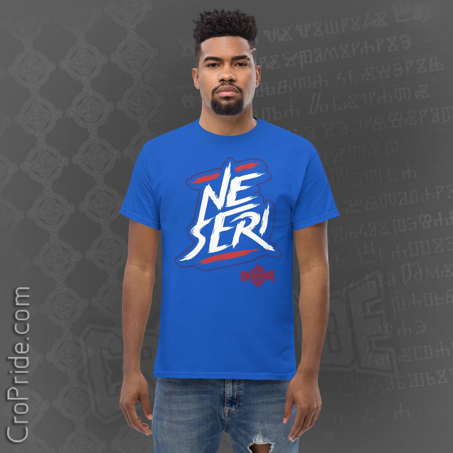 Croatian T-Shirt | "NE SERI" Funny Design | 100% Cotton | Sizes S-3XL