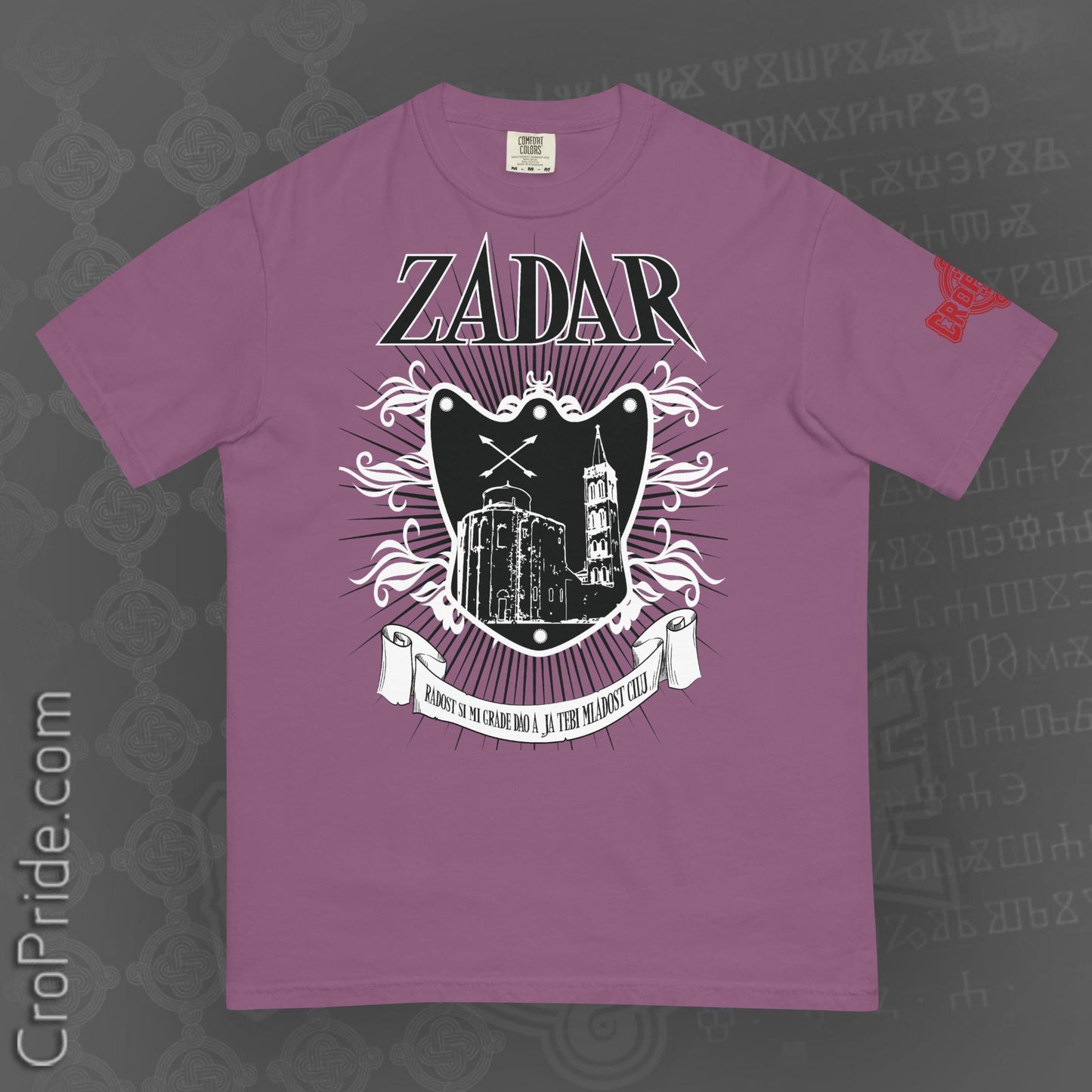 "Zadar" Man T-Shirt Designed Exclusively By CroPride Gear