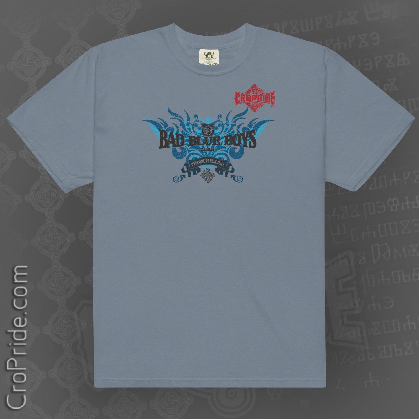 Bad Blue Boys Dinamo Zagreb T-Shirt | 100% Ring-Spun Cotton 