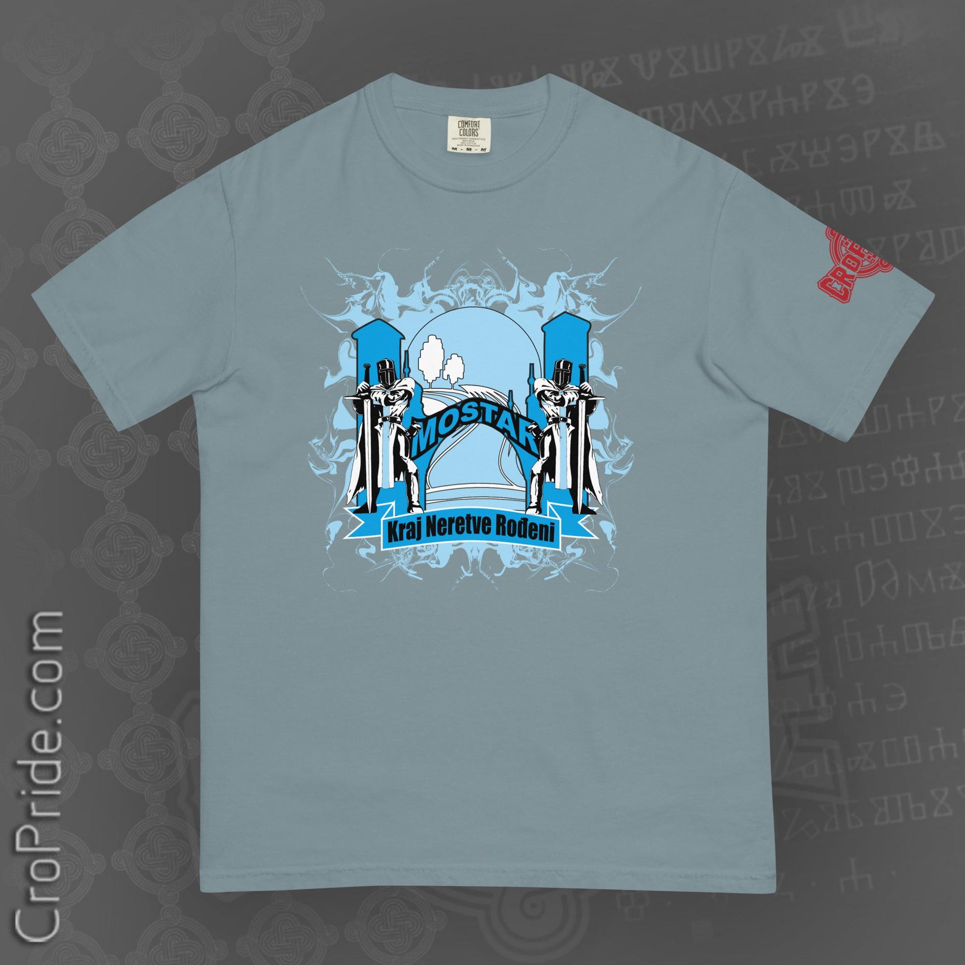 "Mostar"-Hercegovina Men’s T-shirt Designed By CroPride Gear