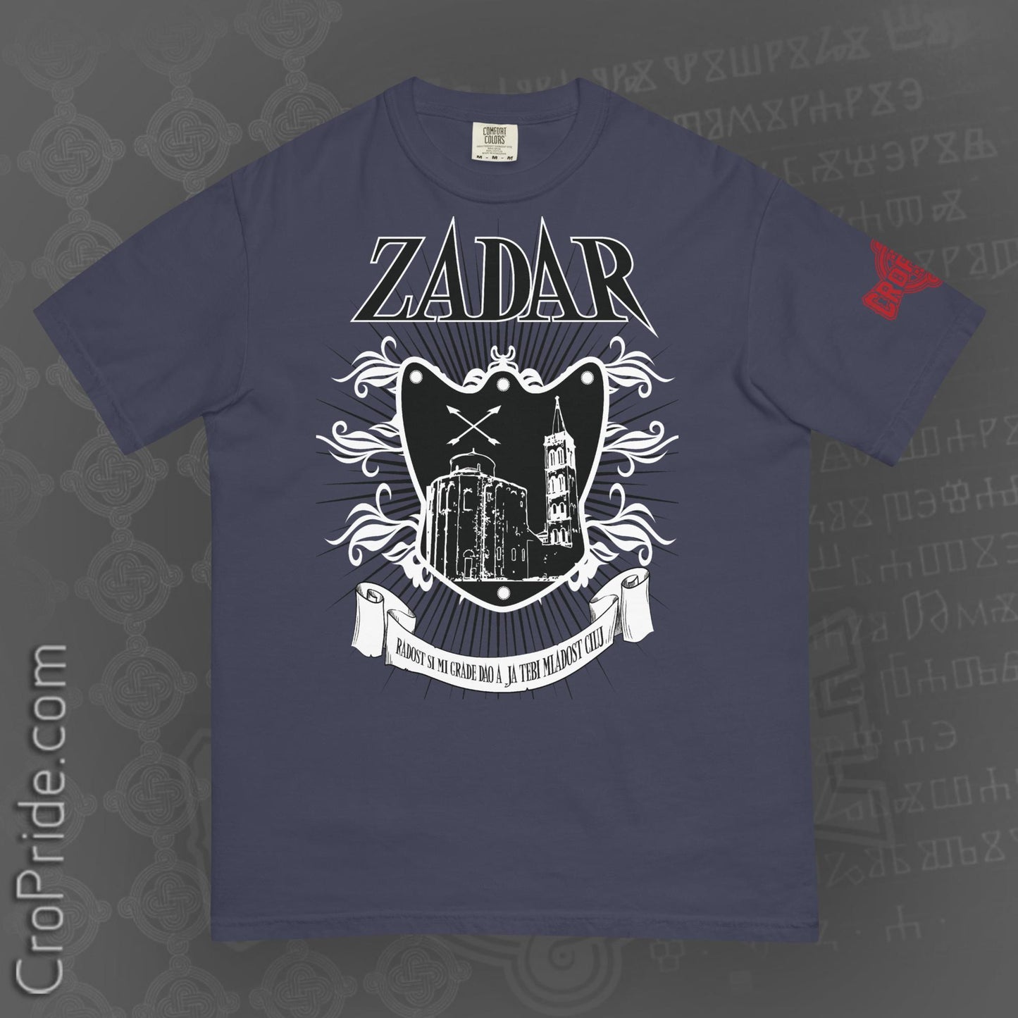 "Zadar" Man T-Shirt Designed Exclusively By CroPride Gear