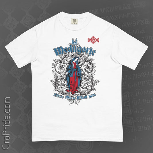 Medjugorje Spiritual T-Shirt | Croatian Design | 100% Cotton