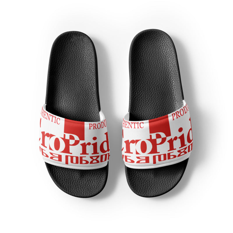 Croatian Woman Slides: Comfortable Faux Leather Footbed & Durable Strap