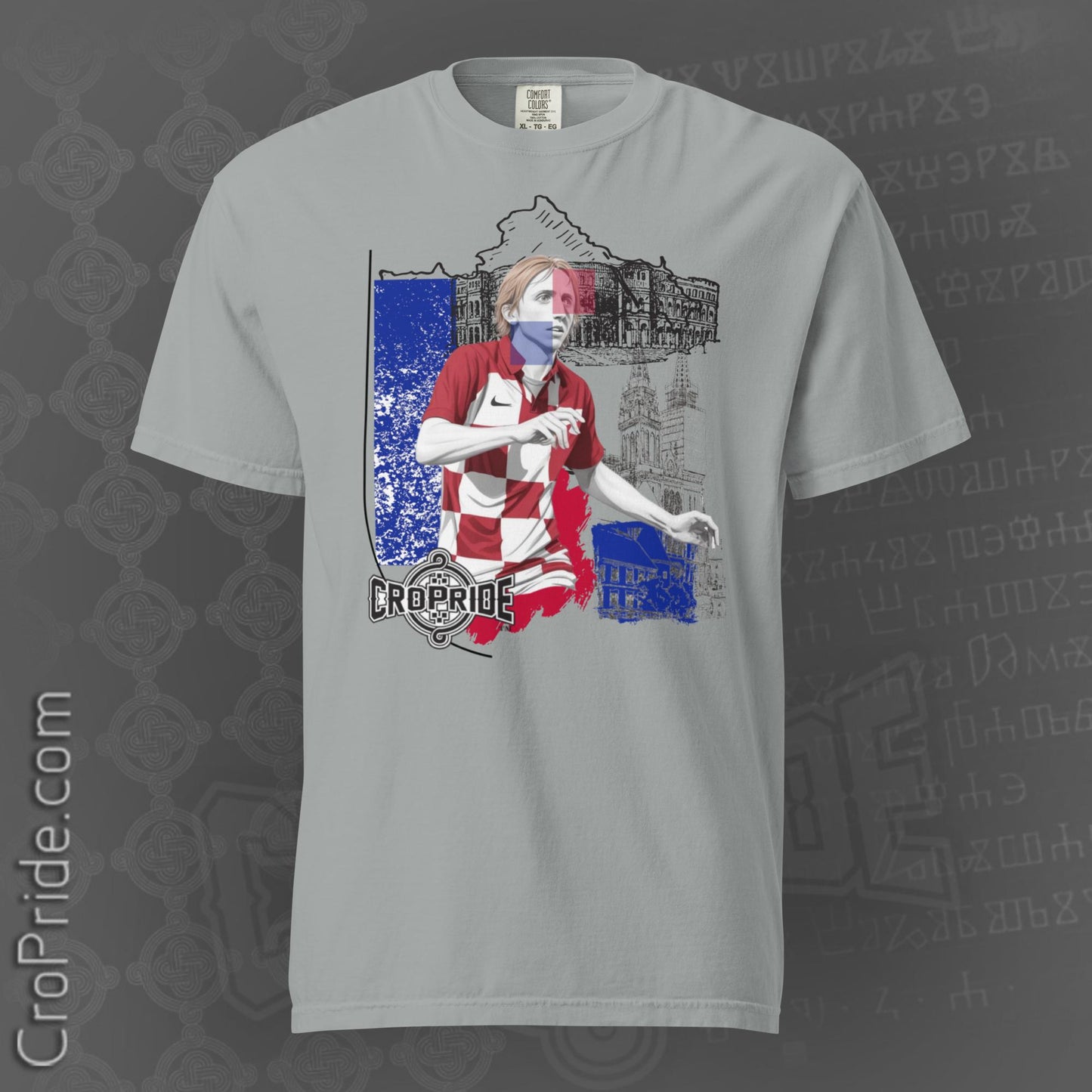 Modric T Shirt - Croatian Unisex Tee | Heavyweight 100% Ring-Spun Cotton