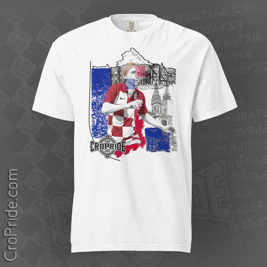 Modric T Shirt - Croatian Unisex Tee | Heavyweight 100% Ring-Spun Cotton