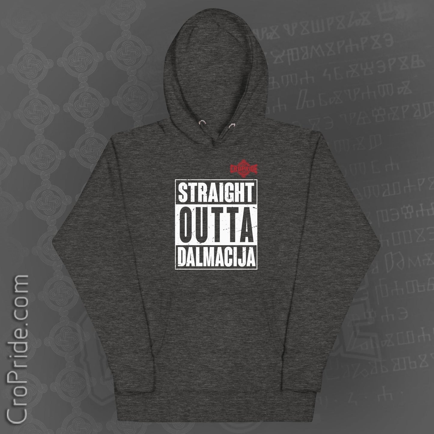 STRAIGHT OUTTA DALMACIJA" Croatian T-Shirt By CroPride Gear