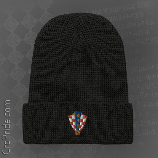 Croatian Beanie - HNS Vatreni Hat for Die-Hard Football Fans