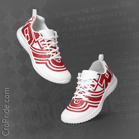 CroPride (Croatian) Women’s athletic shoes-Designed By CroPride Gear