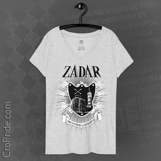 "Zadar" Woman T-Shirt Exclusively  Designed By CroPride Gear