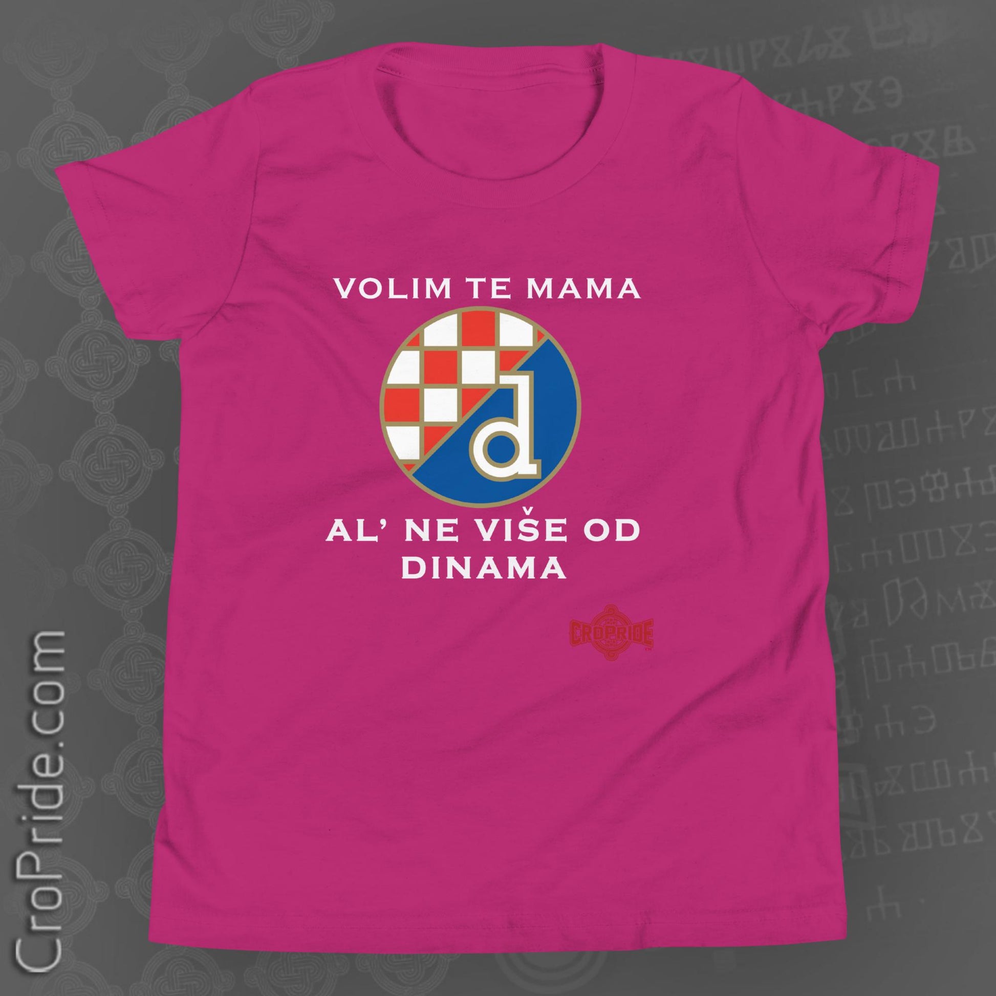 Dinamo Zagreb Youth T-Shirt | 100% Cotton | Unisex Fit 