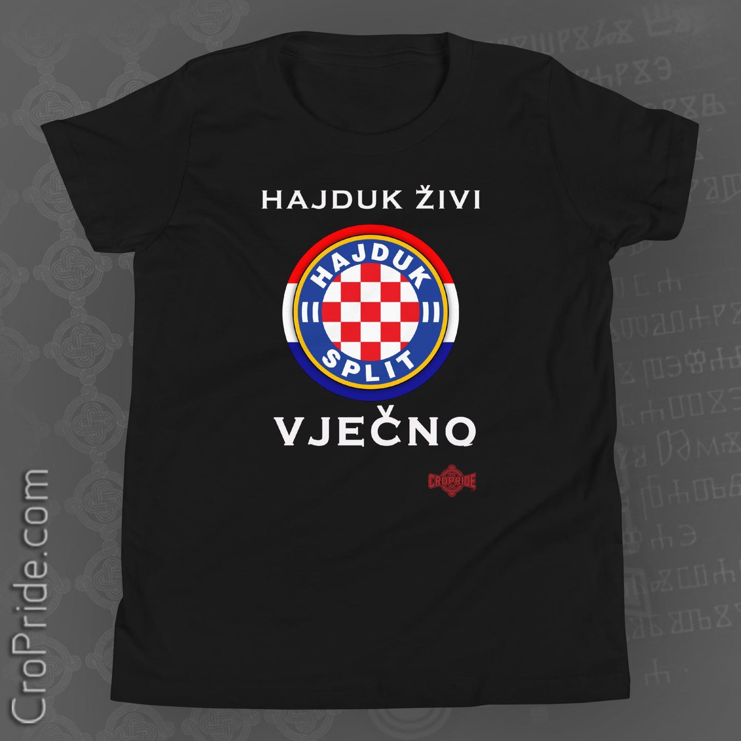 Hajduk Zivi Vjecno Youth T-Shirt - Celebrate The Undying Spirit of Hajduk Split