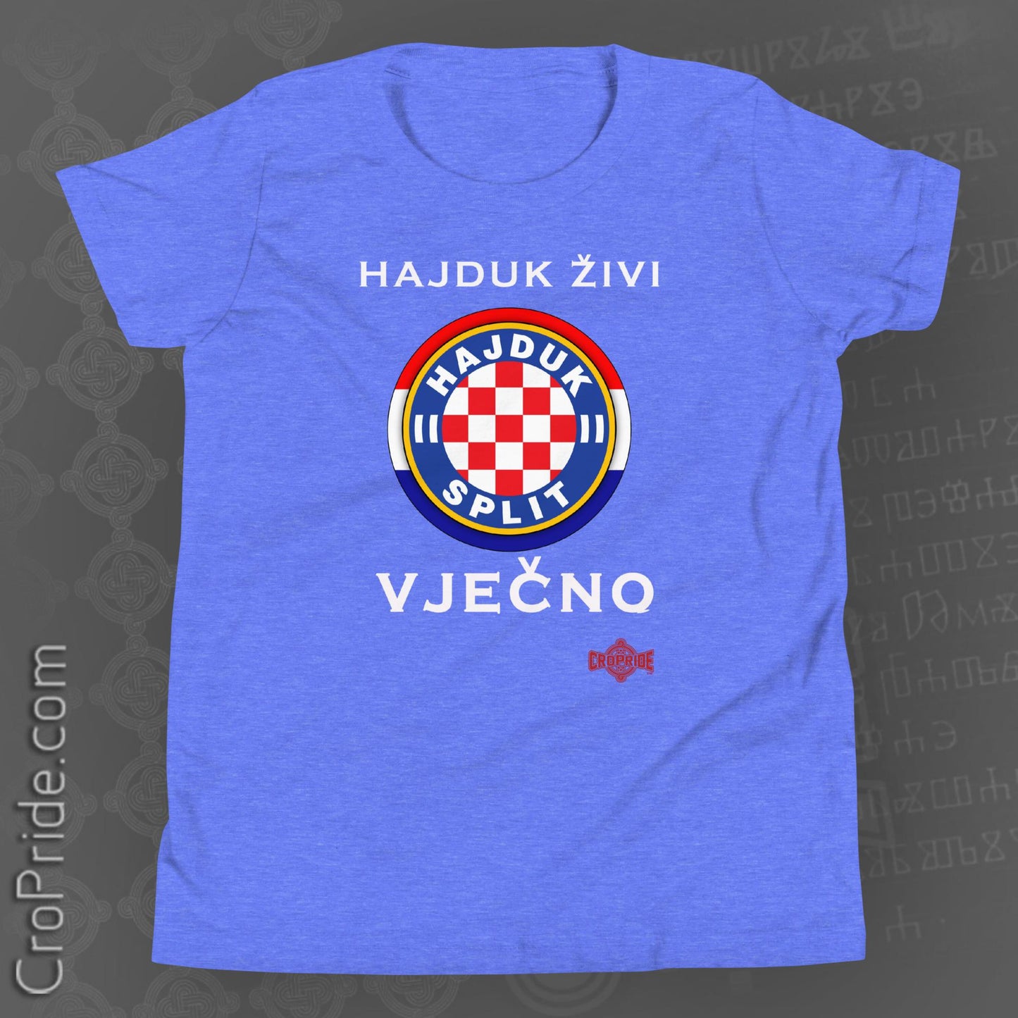 Hajduk Zivi Vjecno Youth T-Shirt - Celebrate The Undying Spirit of Hajduk Split
