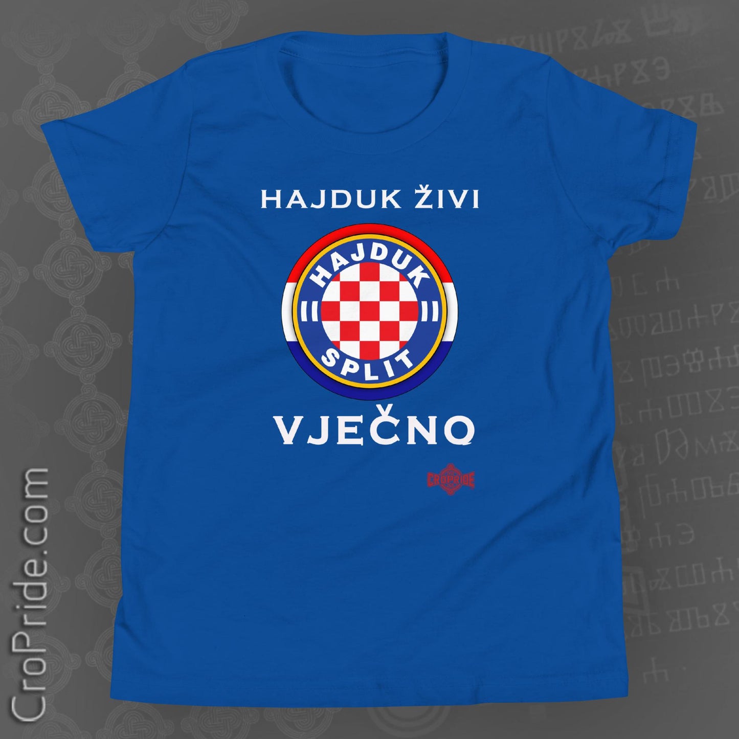 Hajduk Zivi Vjecno Youth T-Shirt - Celebrate The Undying Spirit of Hajduk Split