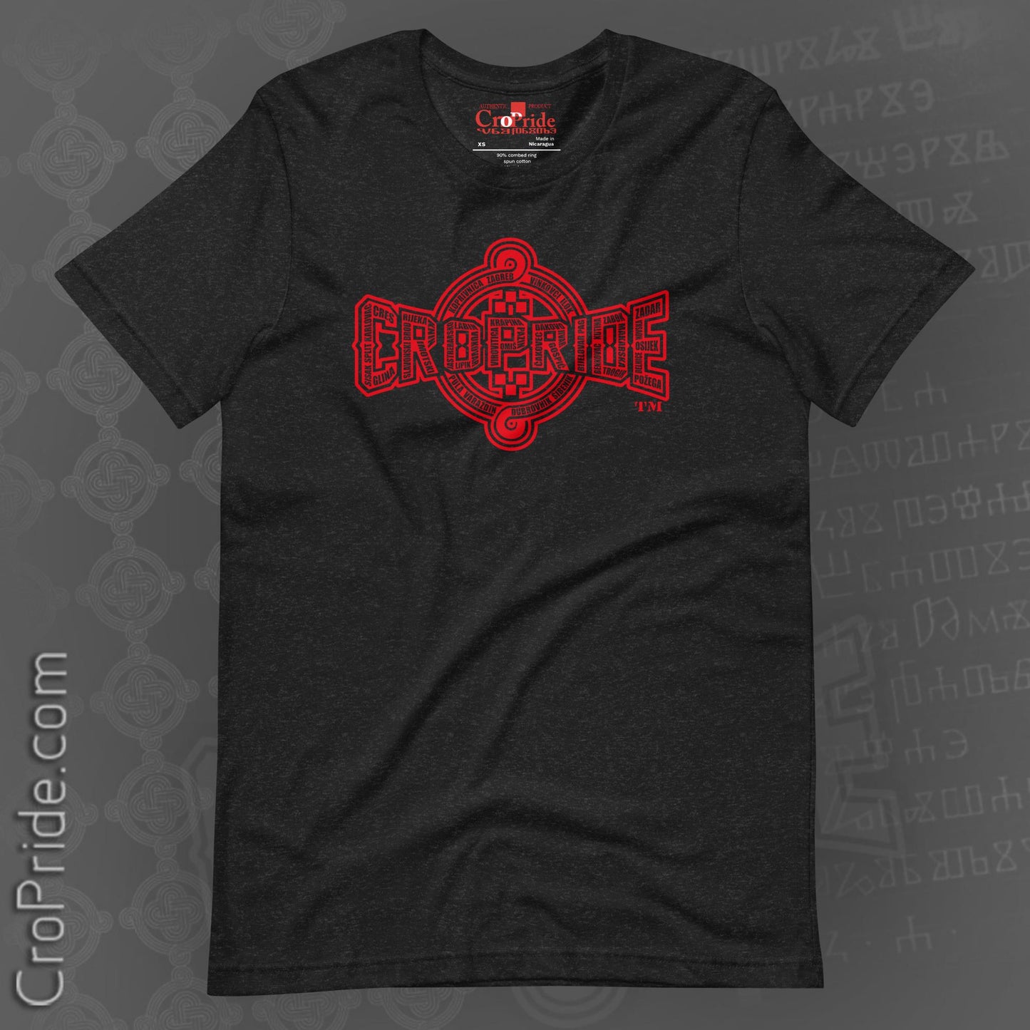 Croatian Towns CroPride Short Sleeve T-Shirt - Show Your Croatian Pride