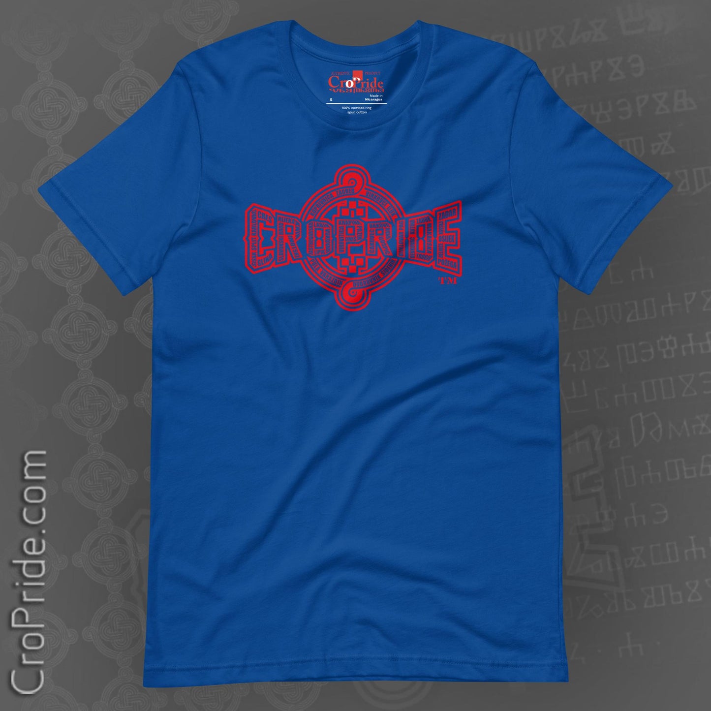 Croatian Towns CroPride Short Sleeve T-Shirt - Show Your Croatian Pride