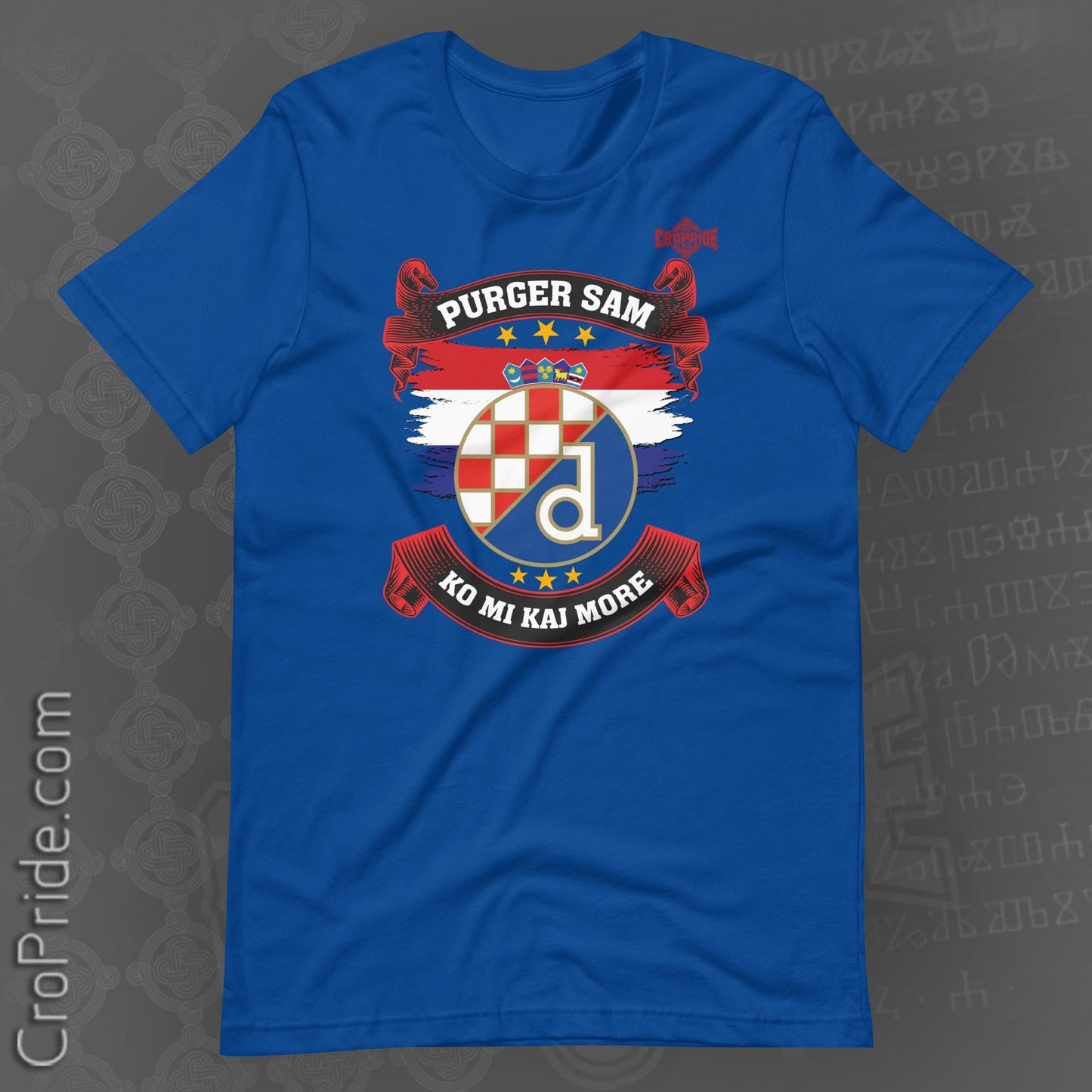Dinamo Zagreb Back-to-Back Champions T-Shirt By CroPride Gear