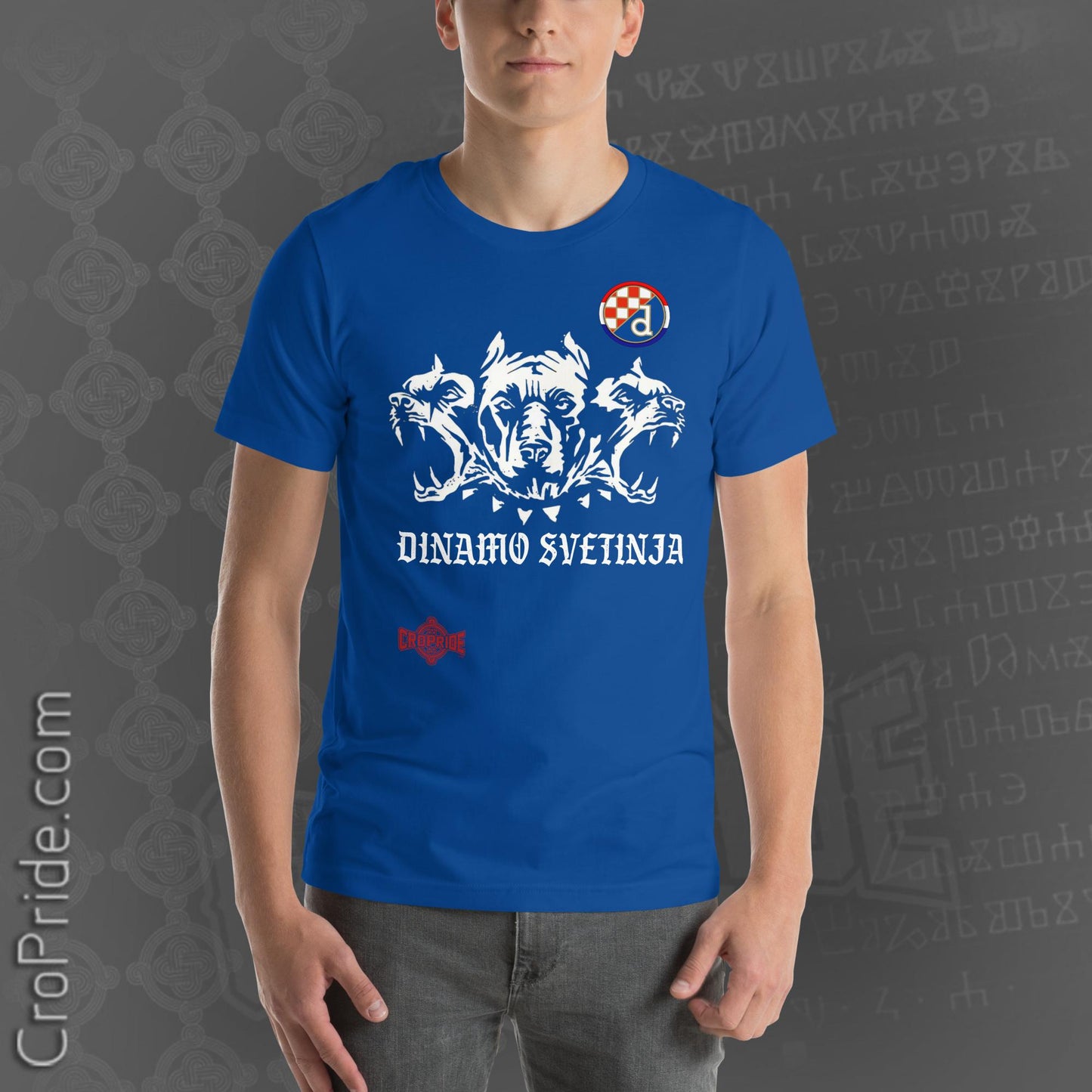 CroPride Gear Dinamo Zagreb Fan Shirt-Bad Blue Boys Unisex t-shirt