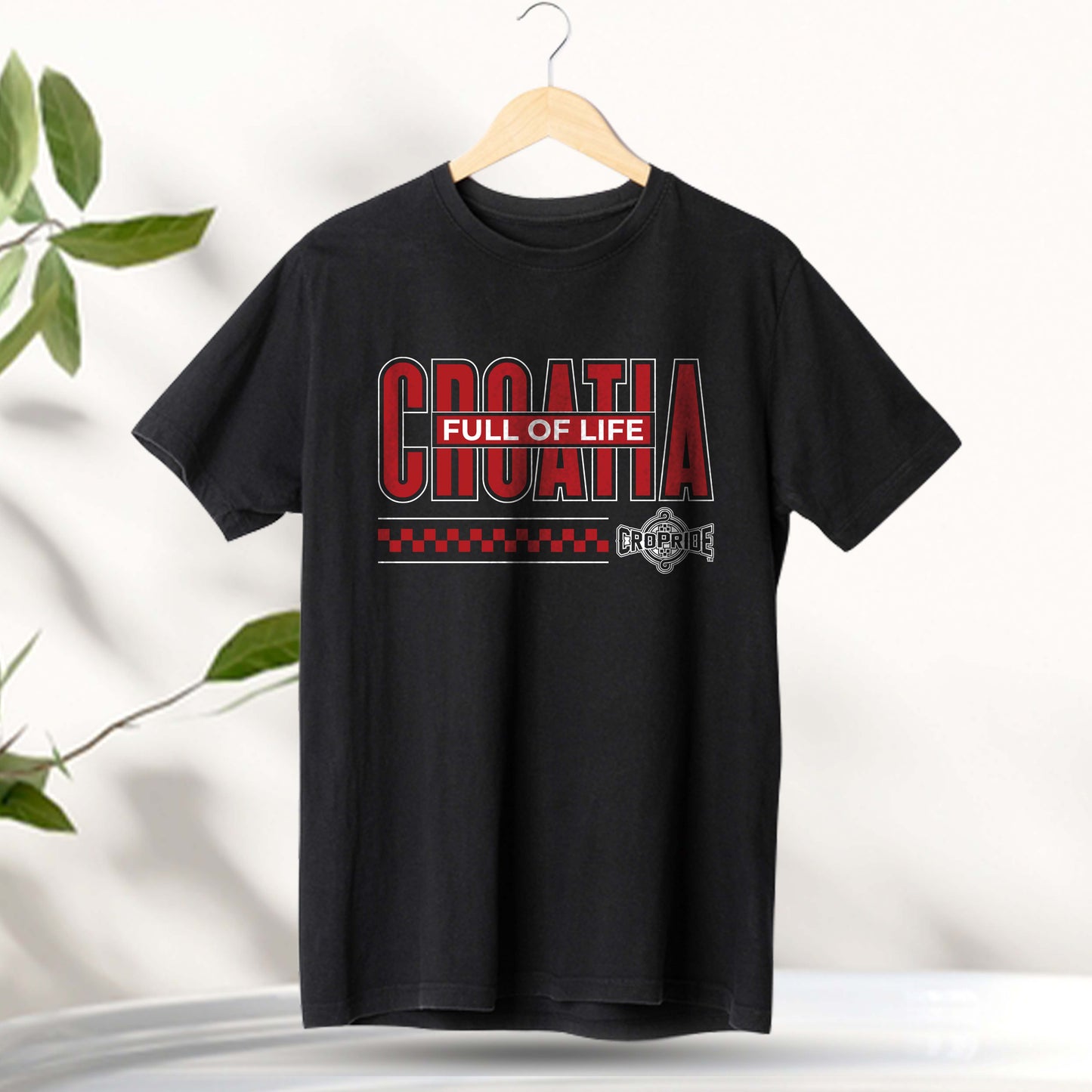 Croatia Full of Life Unisex T-Shirt - CroPride Gear