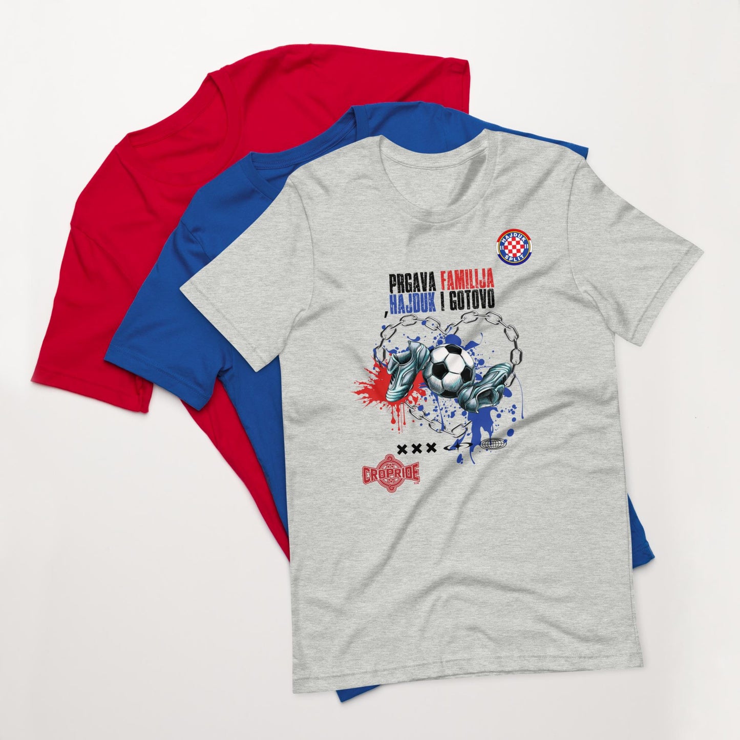 Hajduk Split TORCIDA Unisex t-shirt By CroPride Gear