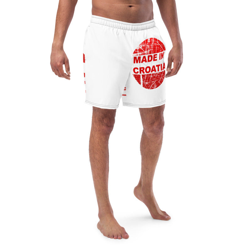 Croatian Swim Trunks - Quick-Drying, Recycled Fabric by CroPride Gear