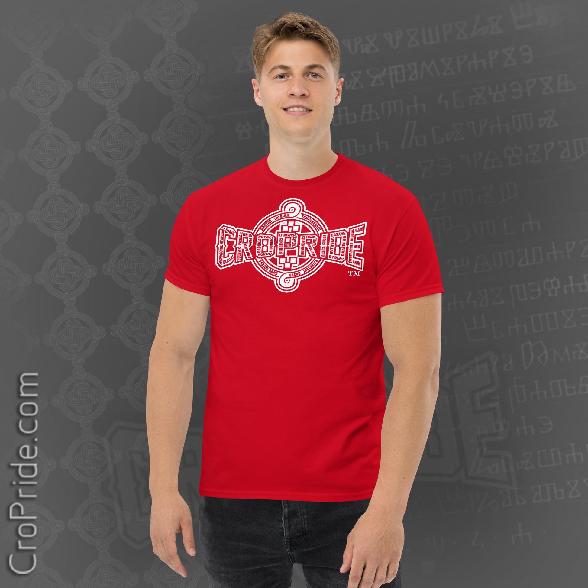 Hercegovina Towns "CroPride Gear" T-Shirt - Celebrate Croatian Heritage