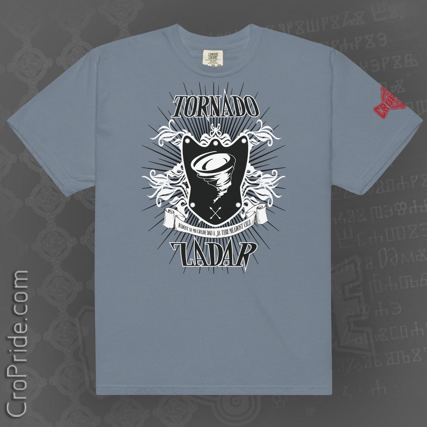 CroPride Gear "Tornado Zadar" Man T-Shirt Designed 