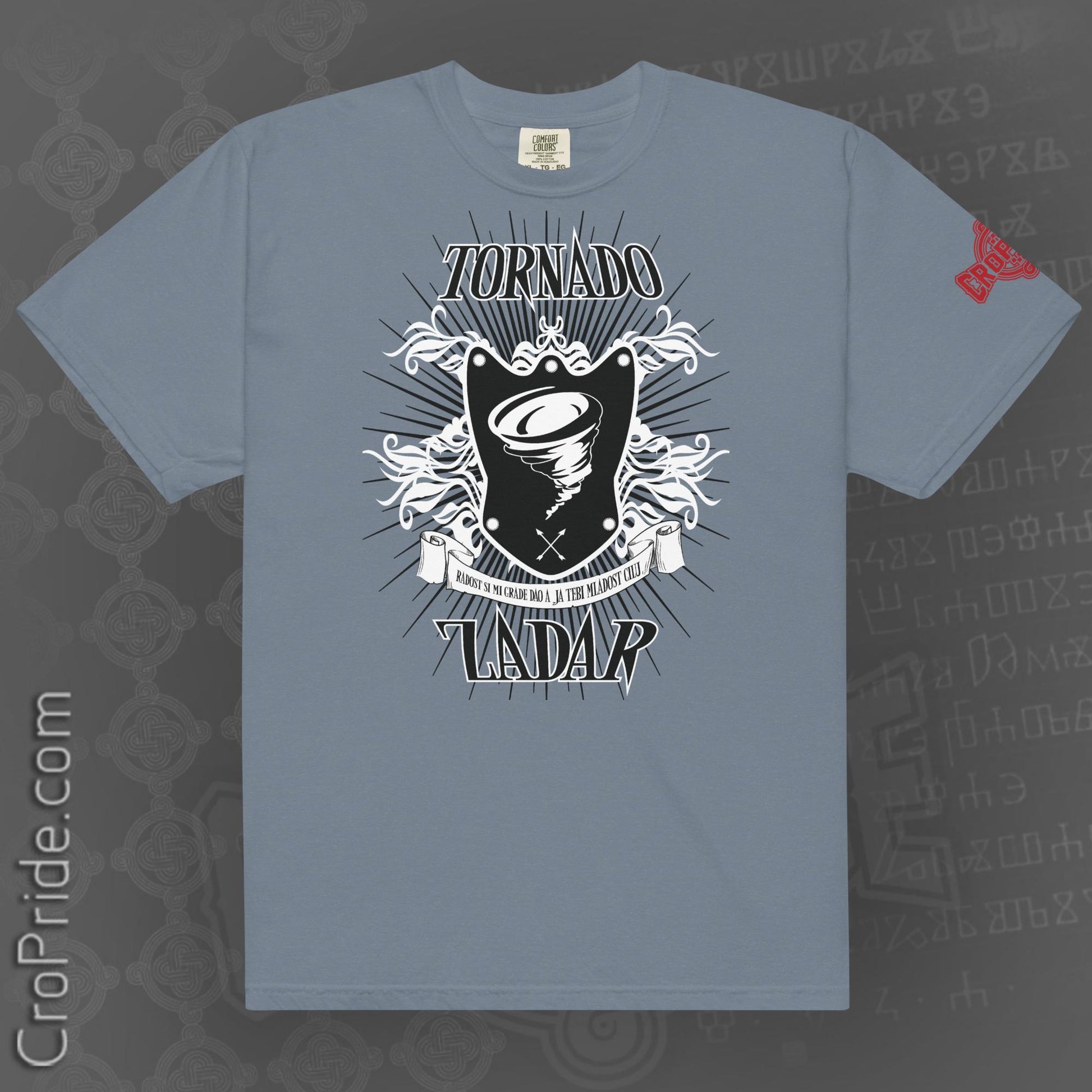 CroPride Gear "Tornado Zadar" Man T-Shirt Designed 