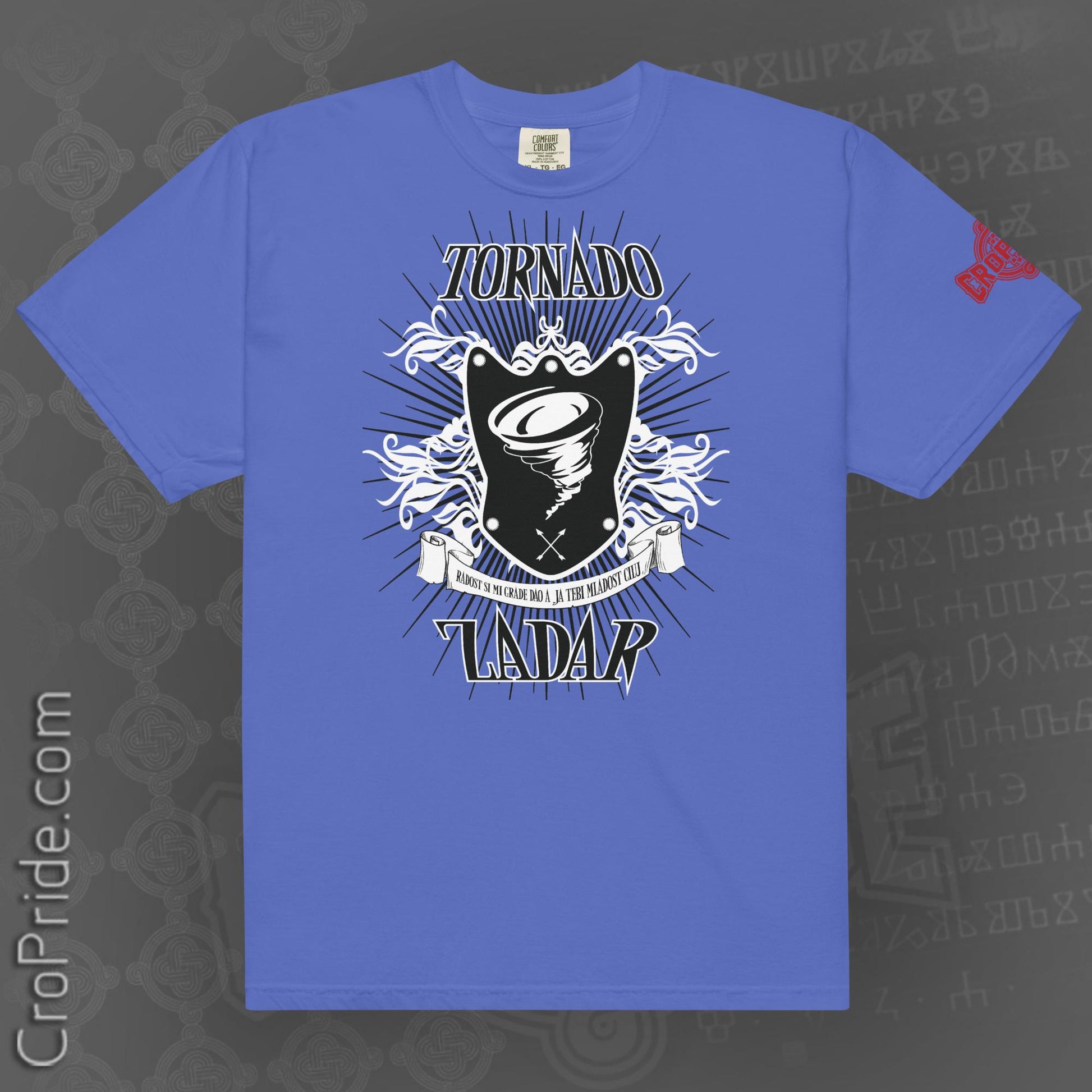 CroPride Gear "Tornado Zadar" Man T-Shirt Designed 