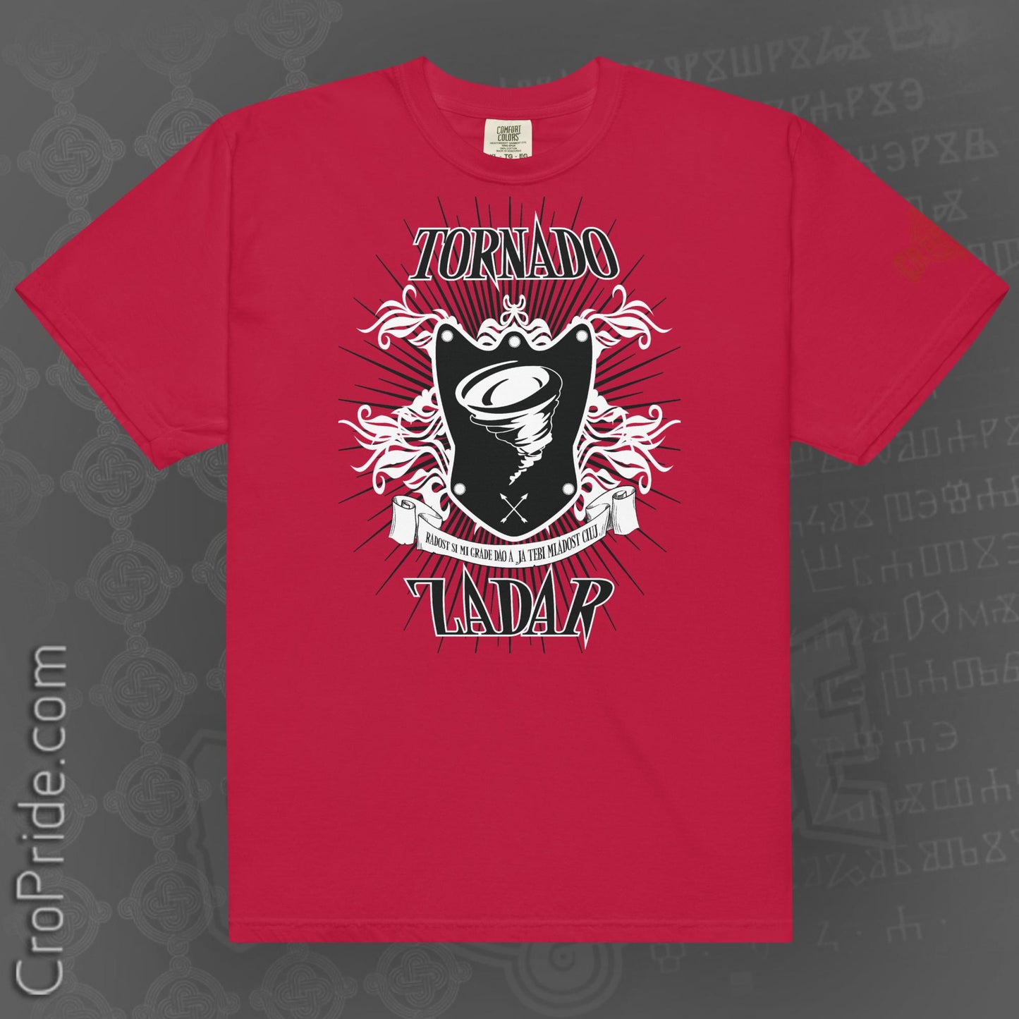 CroPride Gear "Tornado Zadar" Man T-Shirt Designed 