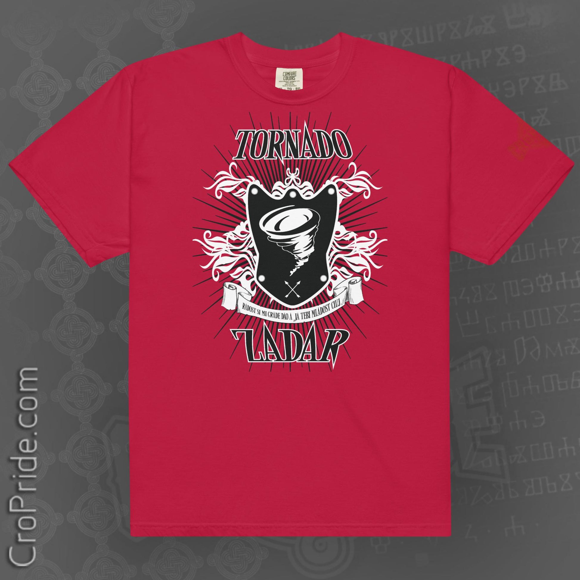 CroPride Gear "Tornado Zadar" Man T-Shirt Designed 