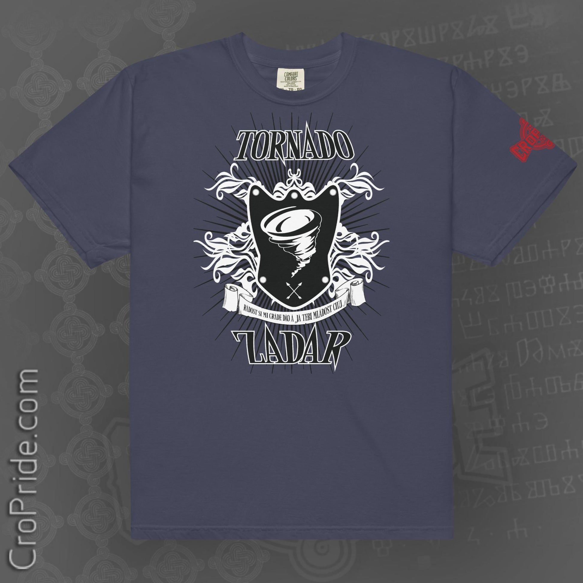 CroPride Gear "Tornado Zadar" Man T-Shirt Designed 