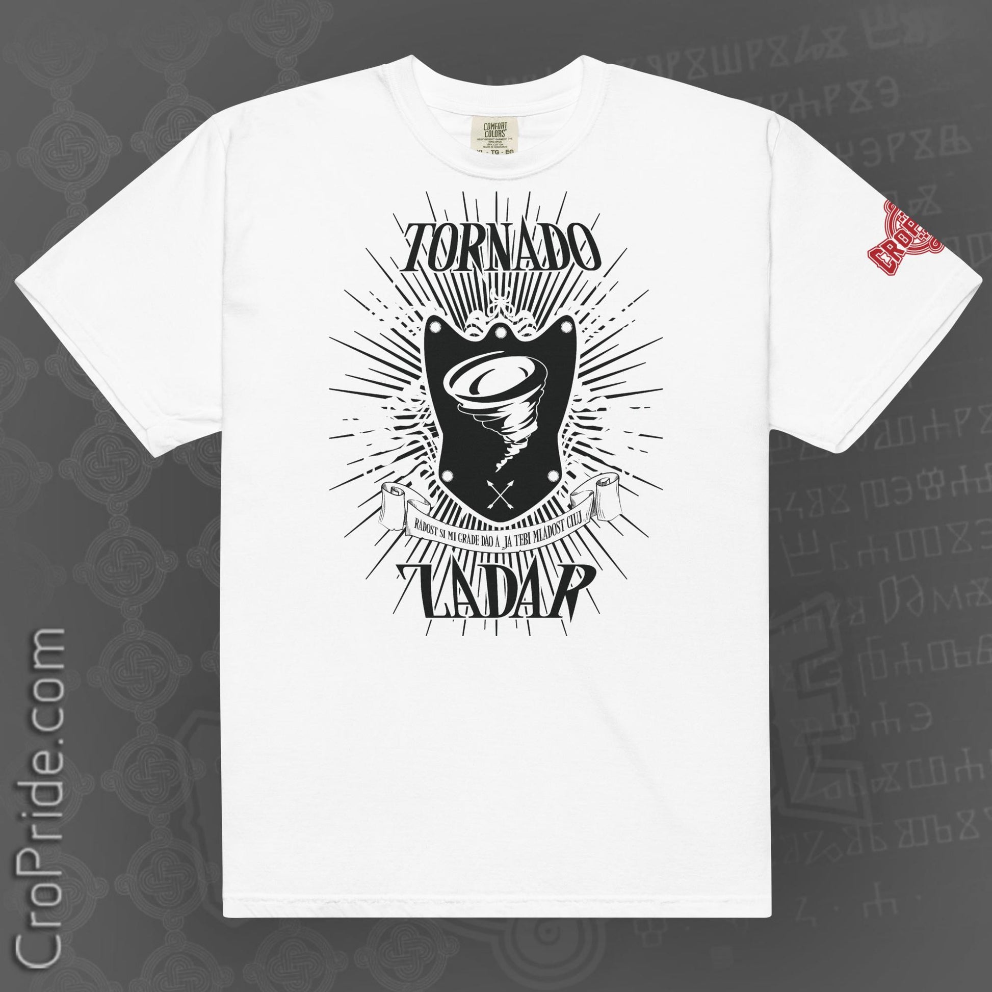 CroPride Gear "Tornado Zadar" Man T-Shirt Designed 