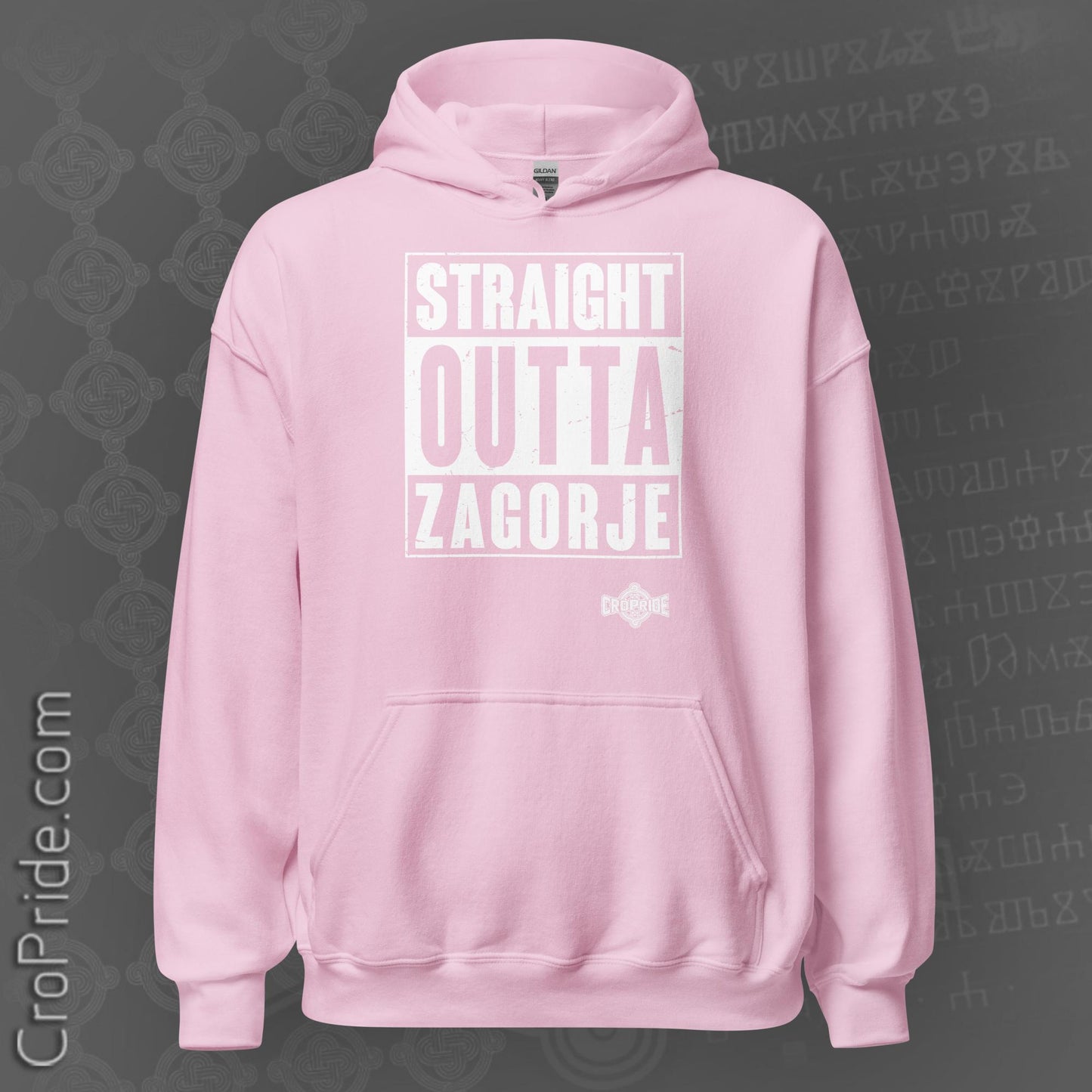 Croatian Hoodie: Straight Outta Zagorje - Comfy and Stylish