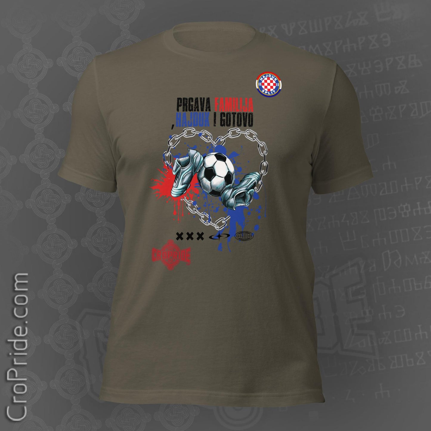 Hajduk Split TORCIDA Unisex t-shirt By CroPride Gear